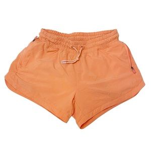 Athleta GIRL Girls‎ Shorts Orange Coral Elastic Waist Size 12